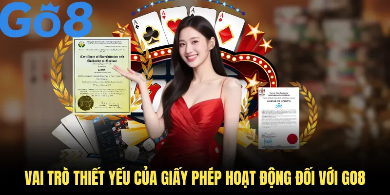 Vai trò thiết yếu của giấy phép hoạt động đối với GO8